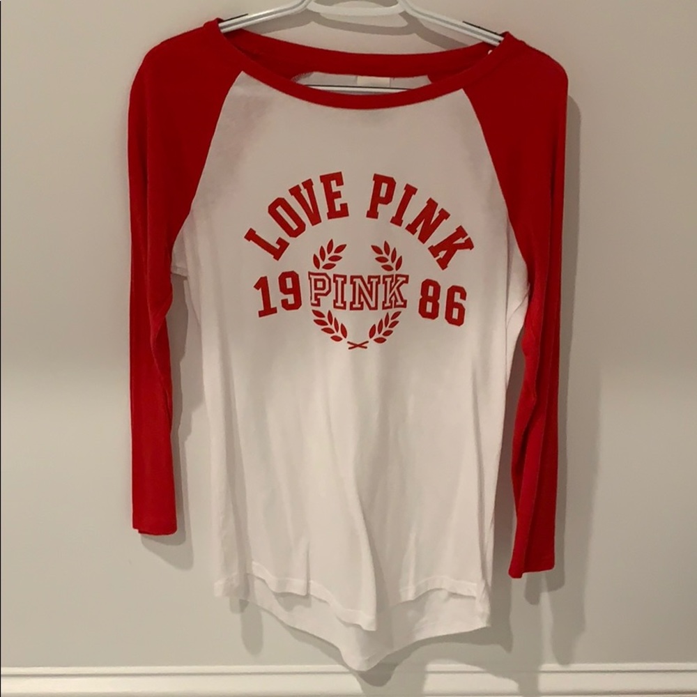 Victoria’s Secret PINK baseball tee